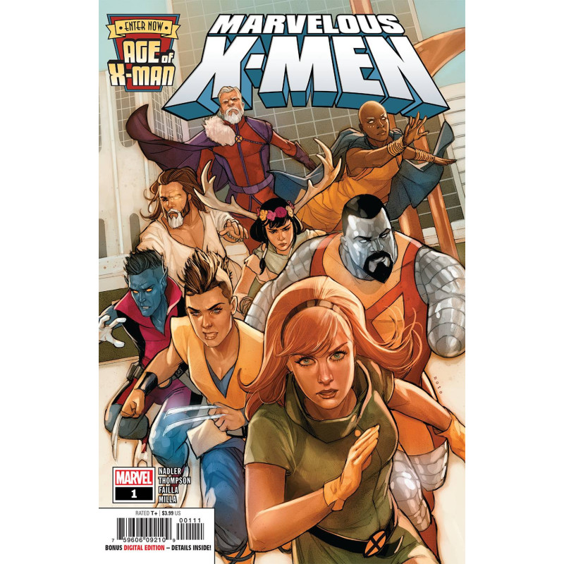 AGE OF XMAN MARVELOUS XMEN 1  OF 5 
