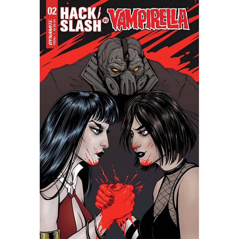 HACK SLASH VS VAMPIRELLA 2  OF 5  CVR A IHDE