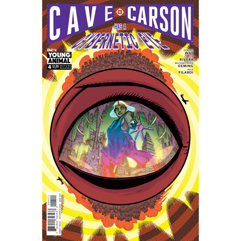 CAVE CARSON HAS A CYBERNETIC EYE 4  MR 