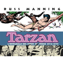 TARZAN T4  L INTEGRALE DES STRIPS DE PRESSE 19741979