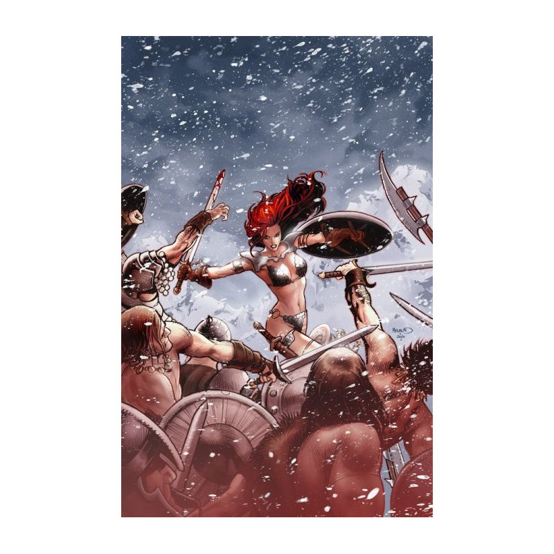 RED SONJA  2  L  ART DES FLAMMES