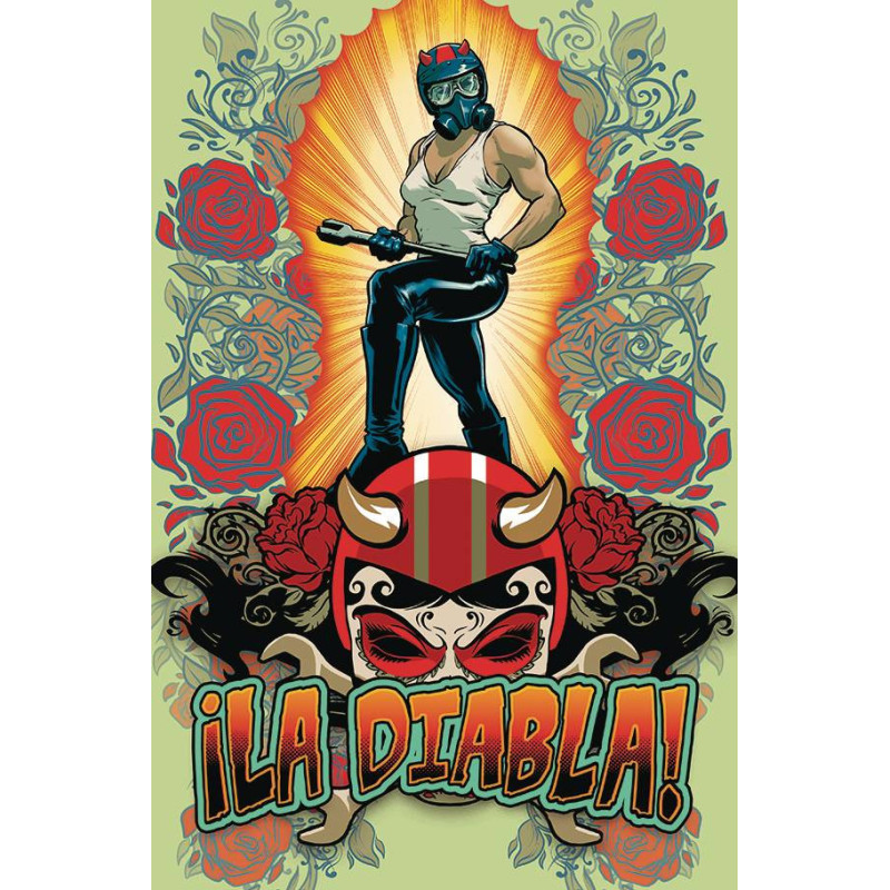 LA DIABLA 1 CVR POWELL CARDSTOCK