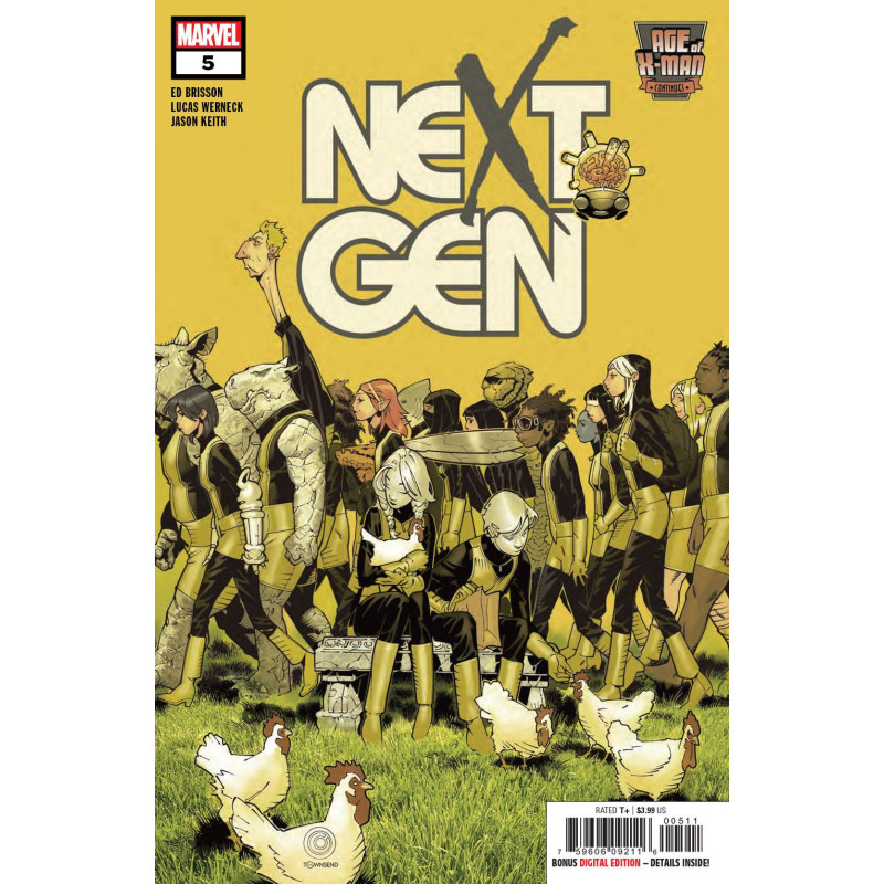 AGE OF X MAN NEXTGEN 5  OF 5 