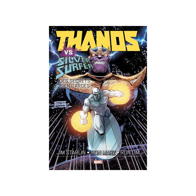 THANOS VS SILVER SURFER  DES SECRETS BIEN GARDES