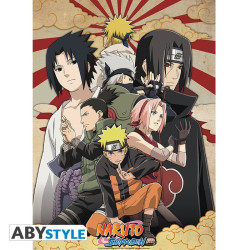 NARUTO SHIPPUDEN  POSTER SHIPPUDEN GROUP 2 52X38CM