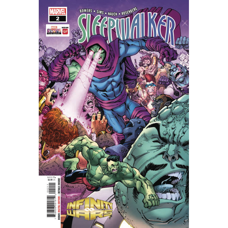 INFINITY WARS SLEEPWALKER 2  OF 4 