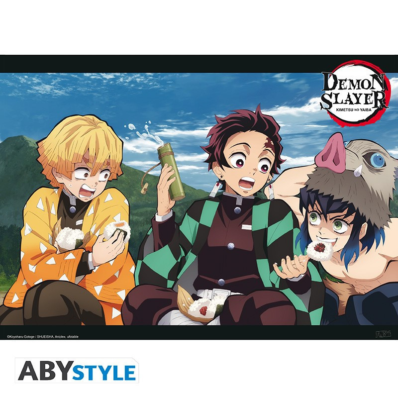 DEMON SLAYER  POSTER TRIO 52X38 CM