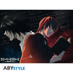 DEATH NOTE  POSTER L VS LIGHT 52X38 CM