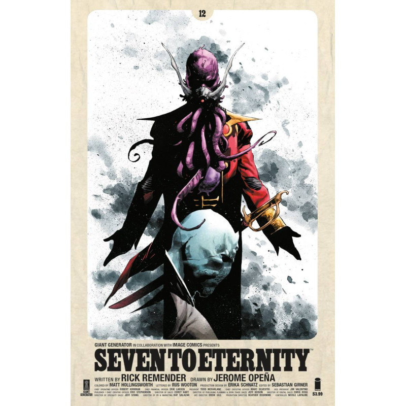 SEVEN TO ETERNITY 12 CVR A OPENA   HOLLINGSWORTH