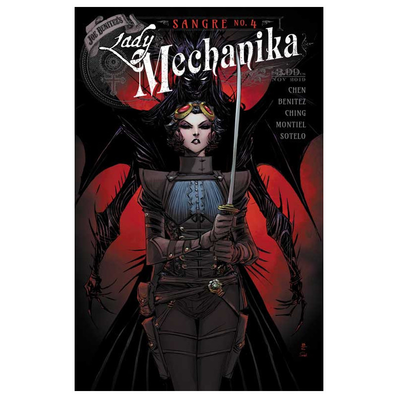 LADY MECHANIKA SANGRE 4  OF 5  MAIN   MIX VAR CVRS