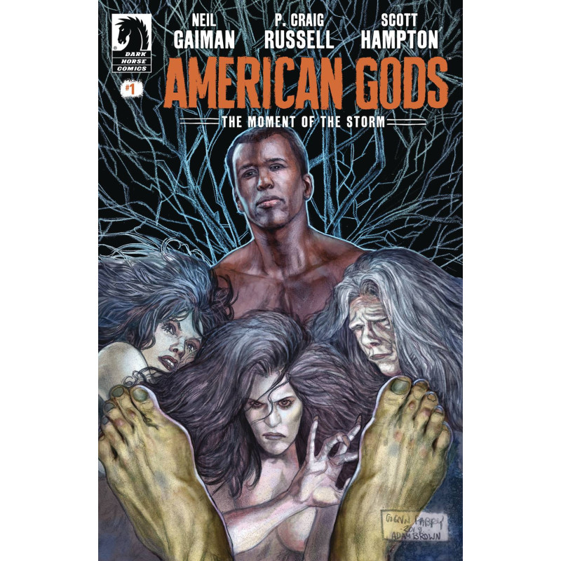 NEIL GAIMAN AMERICAN GODS MOMENT OF STORM 1 CVR A FABRY  MR