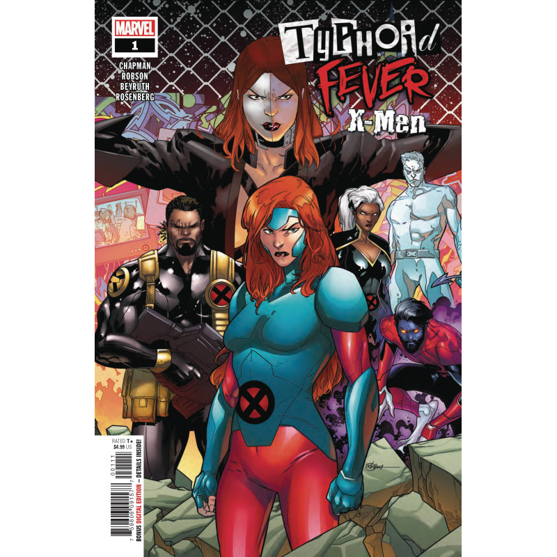 TYPHOID FEVER XMEN 1