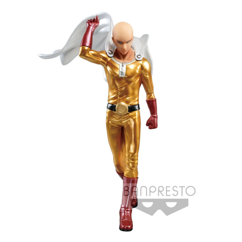 SAITAMA METALIC COLOR ONE PUNCH MAN STATUETTE PVC DXF 20 CM