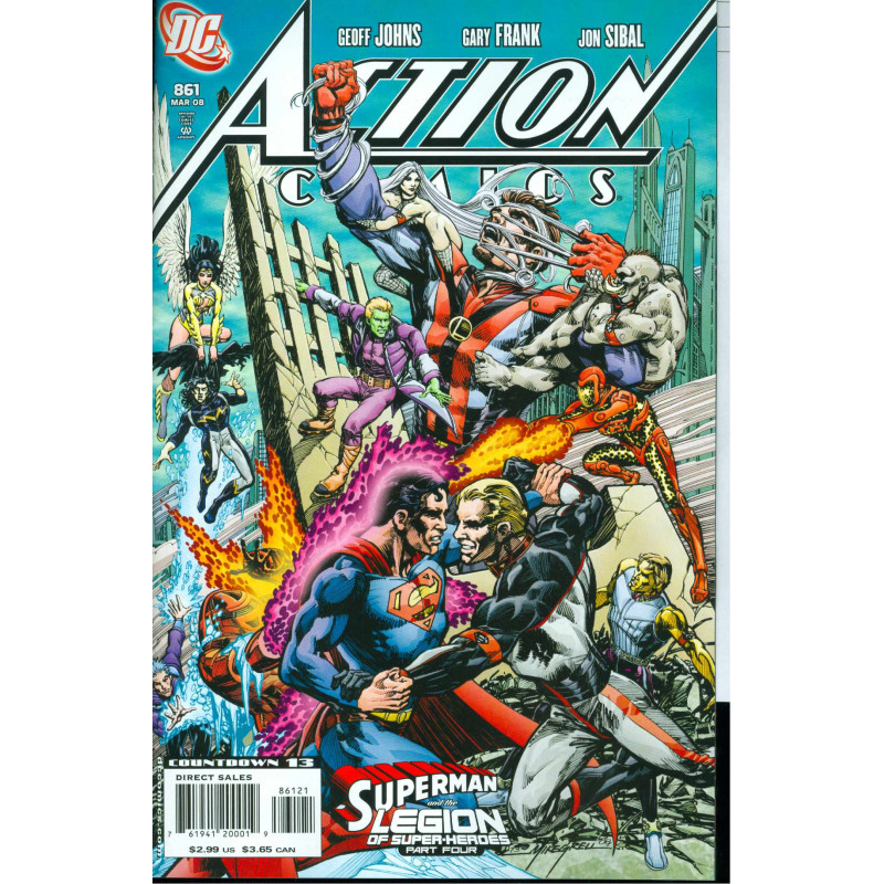 ACTION COMICS 861 VAR ED