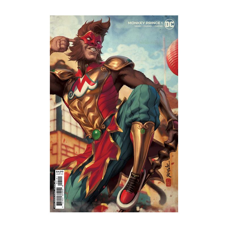 MONKEY PRINCE  1  OF 12  CVR B STANLEY ARTGERM LAU CARD STOCK VAR