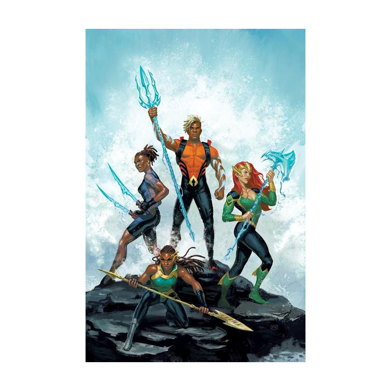 AQUAMAN THE BECOMING  6  OF 6  CVR A DAVID TALASKI