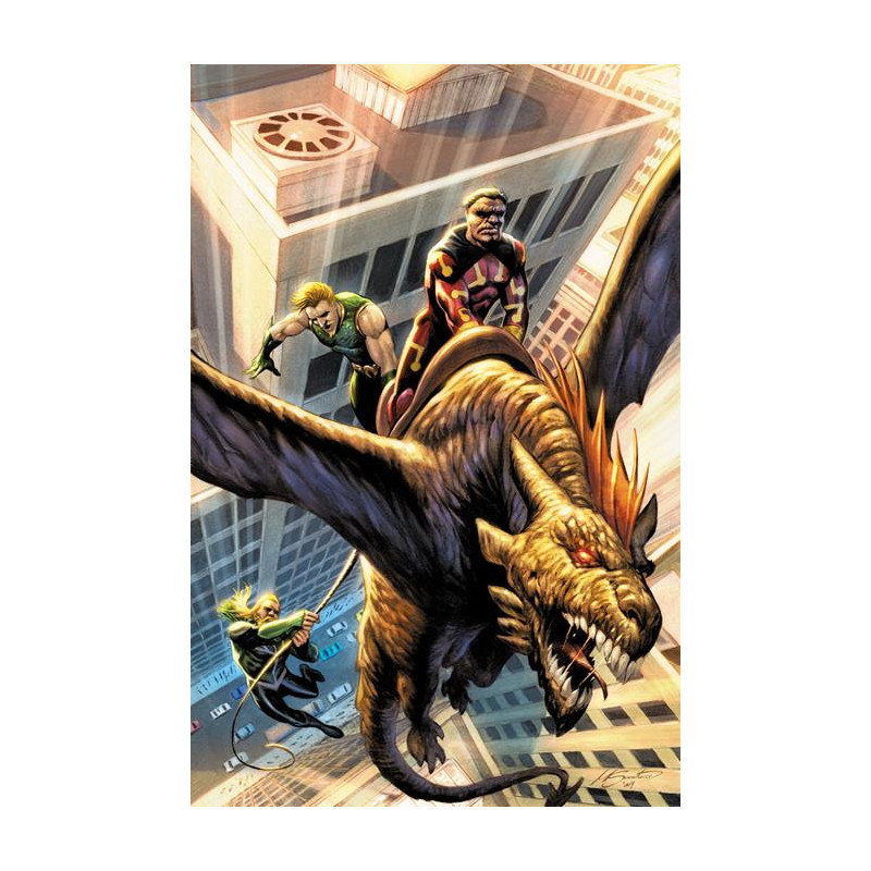AQUAMAN GREEN ARROW DEEP TARGET  5  OF 7  CVR A MARCO SANTUCCI