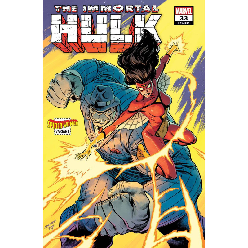 IMMORTAL HULK 33 CORY SMITH SPIDERWOMAN VAR