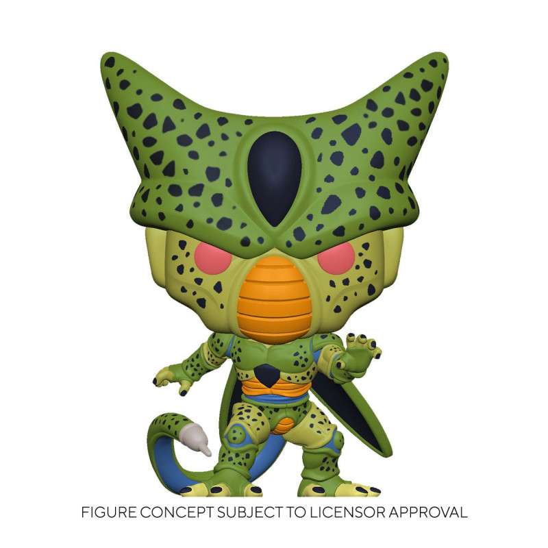 CELL FIRST FORM DRAGON BALL Z FIGURINE POP ANIMATION VINYL 9 CM