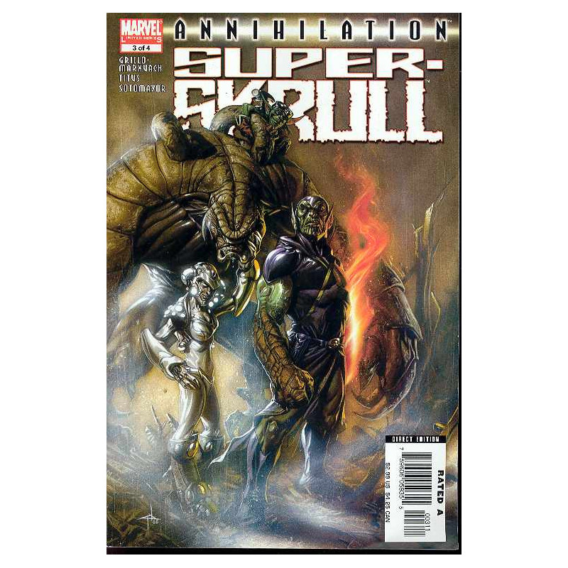 ANNIHILATION SUPER SKRULL 3  OF 4 