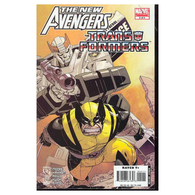 NEW AVENGERS TRANSFORMERS 2 Of 4 