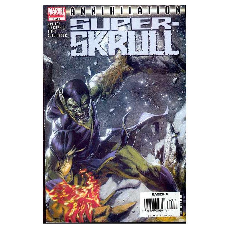 ANNIHILATION SUPER SKRULL 4  OF 4 