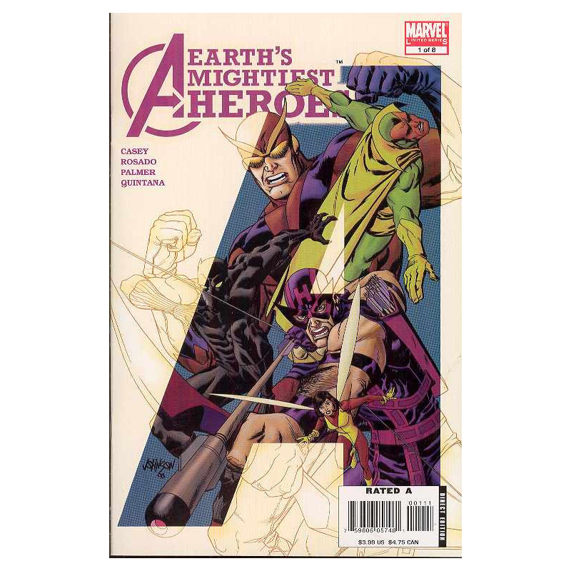 AVENGERS EARTHS MIGHTIEST HEROES II 1  OF 8 