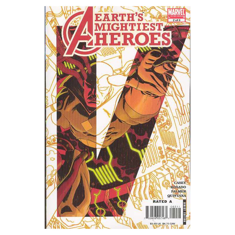AVENGERS EARTHS MIGHTIEST HEROES II 2  OF 8 