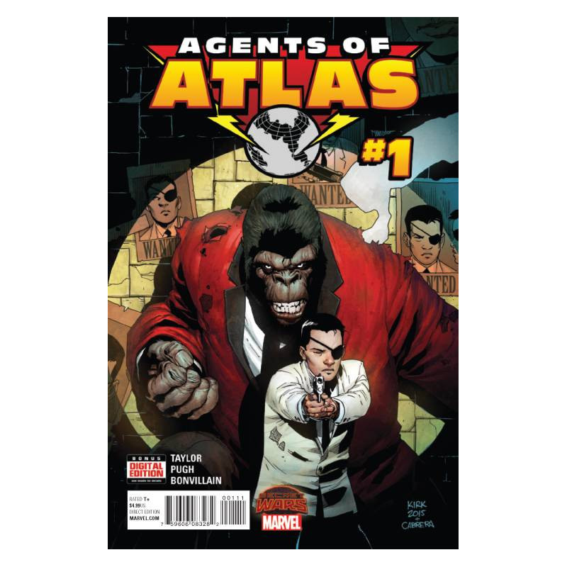 SECRET WARS AGENTS OF ATLAS 1 SWA