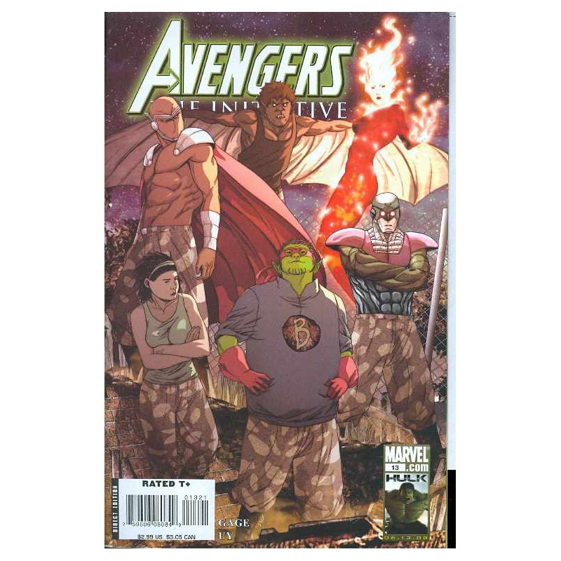AVENGERS INITIATIVE 13 SKRULLY VAR  PP 814 