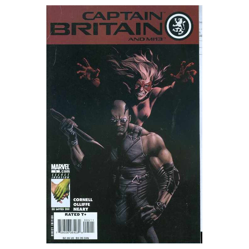 CAPTAIN BRITAIN AND MI 13 ISSUE 5