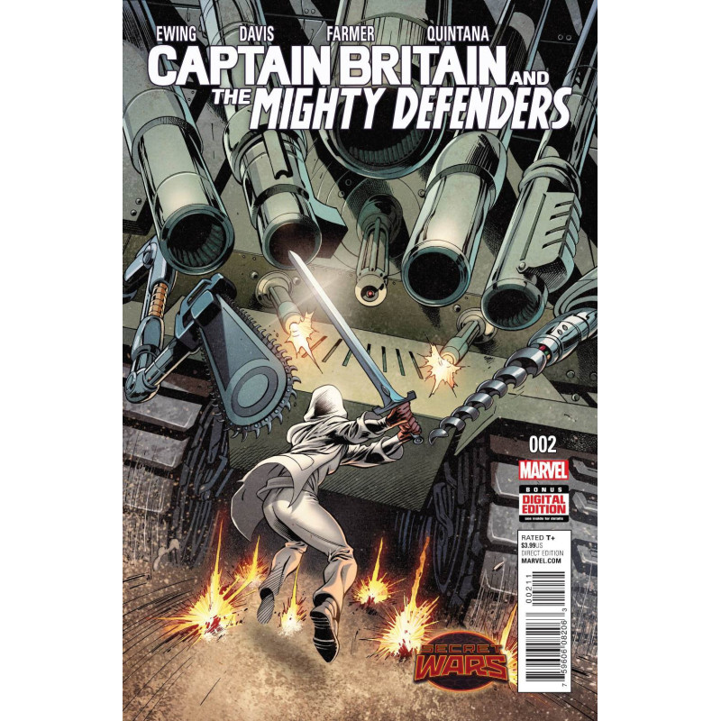 CAPTAIN BRITAIN AND MIGHTY DEFENDERS 2  OF 2  SWA