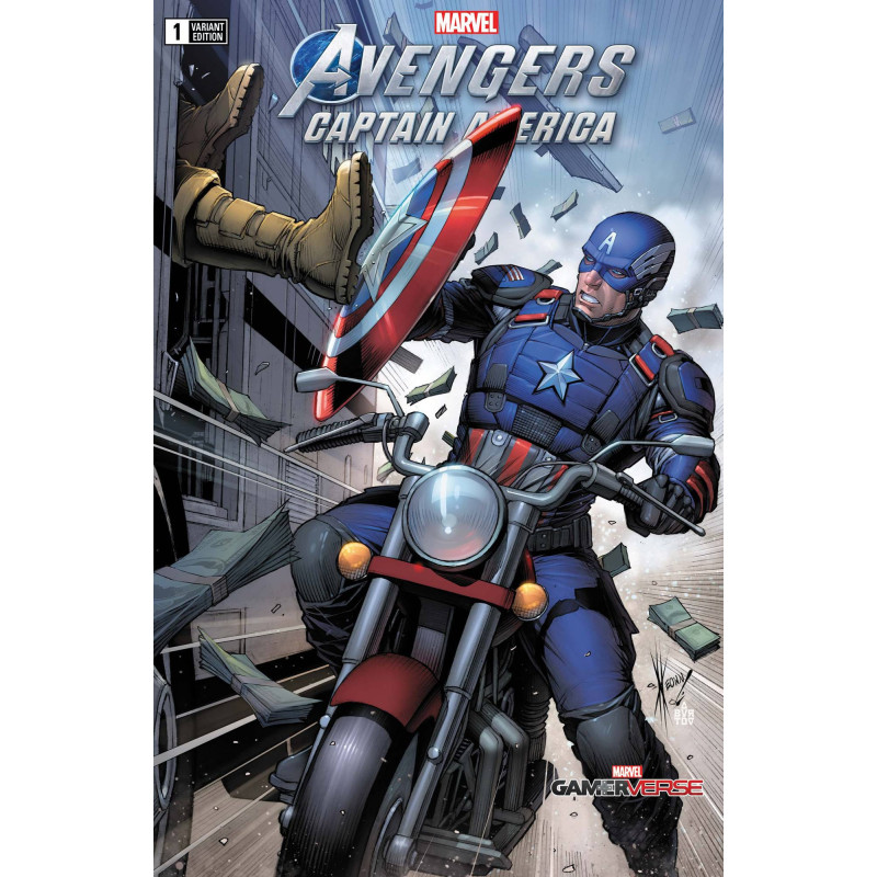 MARVELS AVENGERS CAPTAIN AMERICA 1 KEOWN VAR