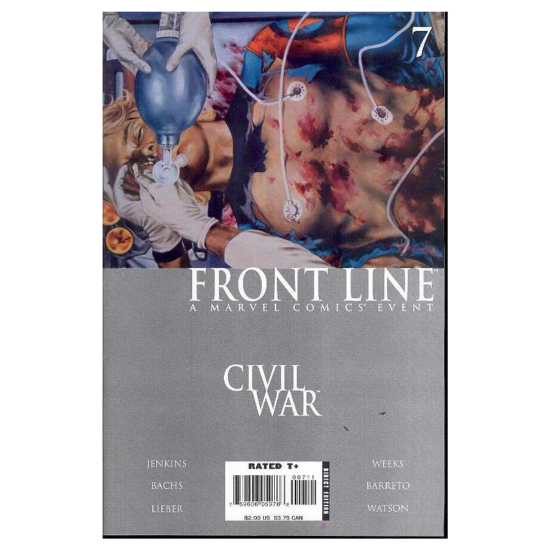 CIVIL WAR FRONT LINE 7 OF 11