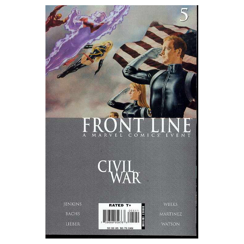 CIVIL WAR FRONT LINE 5 OF 11