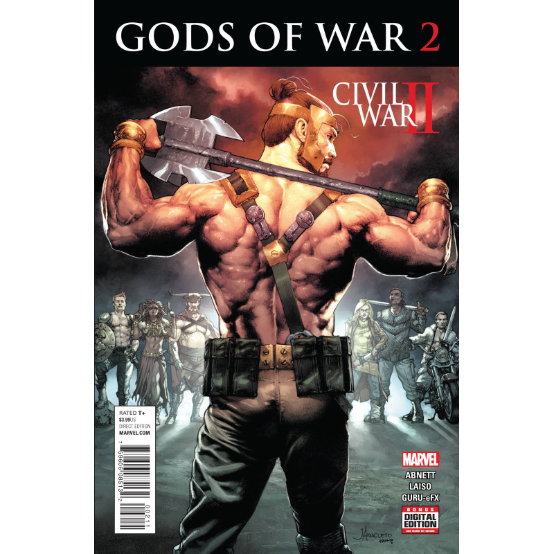 CIVIL WAR II GODS OF WAR 2  OF 4 