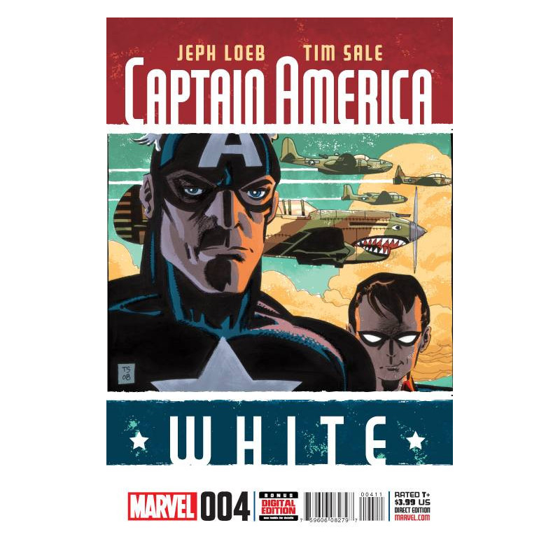 CAPTAIN AMERICA WHITE 4  OF 5 