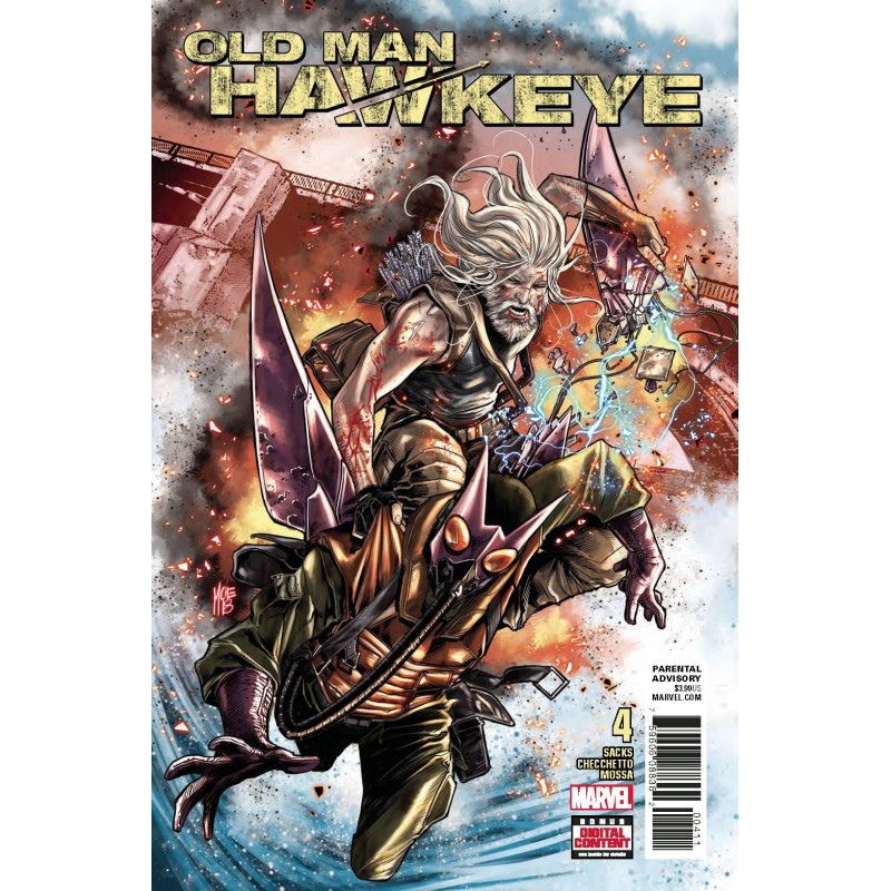 OLD MAN HAWKEYE 4  OF 12  LEG