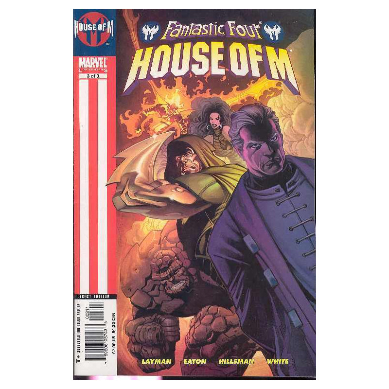 FANTASTIC FOUR HOUSE OF M 3 OF 3