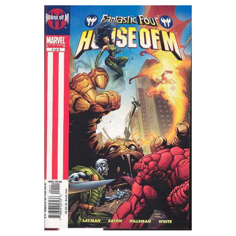 FANTASTIC FOUR HOUSE OF M 1 OF 3