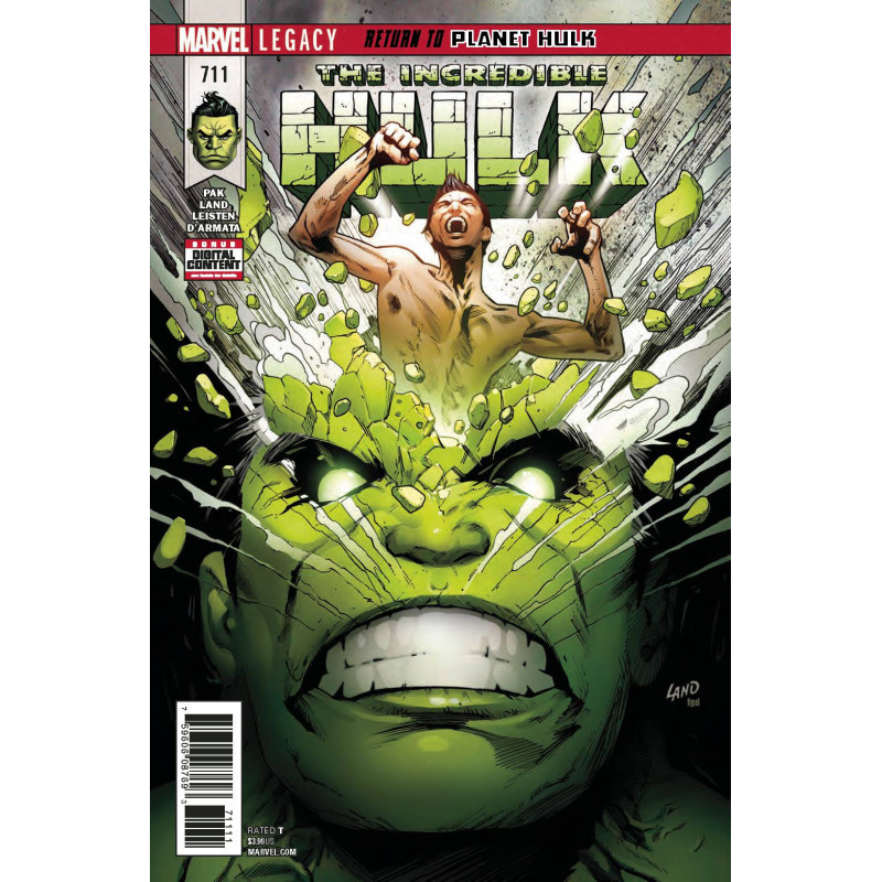 INCREDIBLE HULK 711 LEG