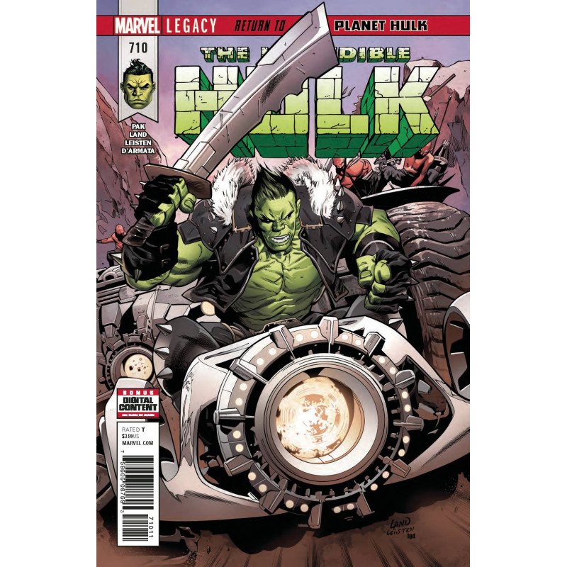 INCREDIBLE HULK 710 LEG