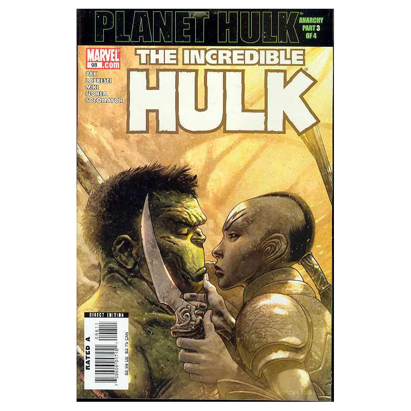 INCREDIBLE HULK 98