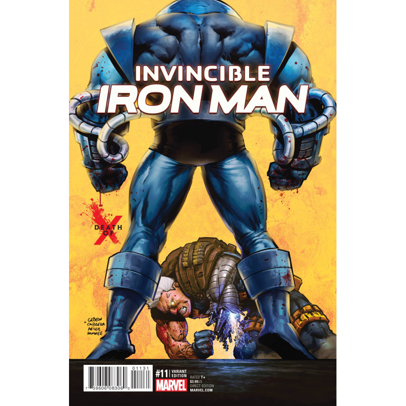 INVINCIBLE IRON MAN 11 DEATH OF X VAR