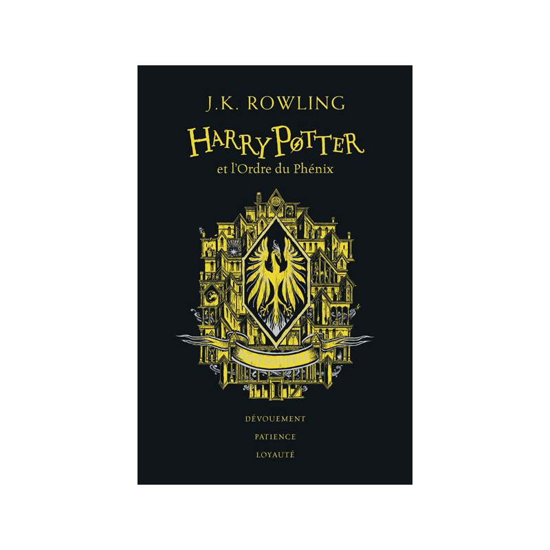 HARRY POTTER ET L ORDRE DU PHENIX  POUFSOUFFLE