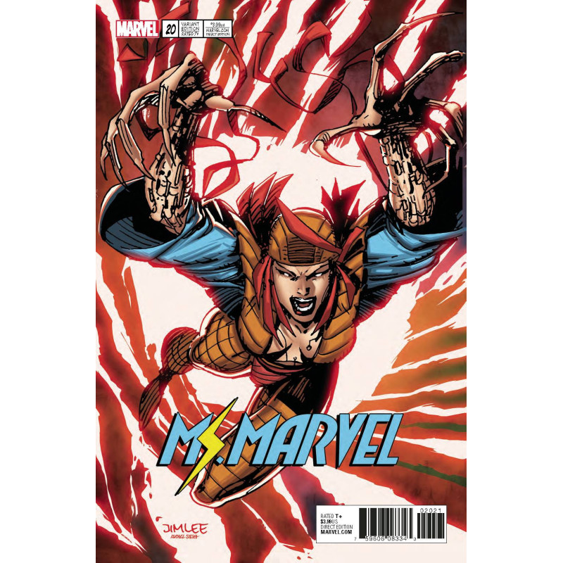 MS MARVEL 20 XMEN CARD VAR