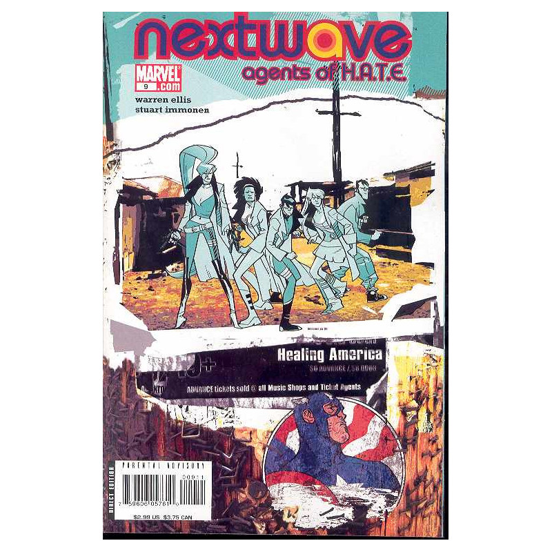 NEXTWAVE AGENTS OF HATE 9