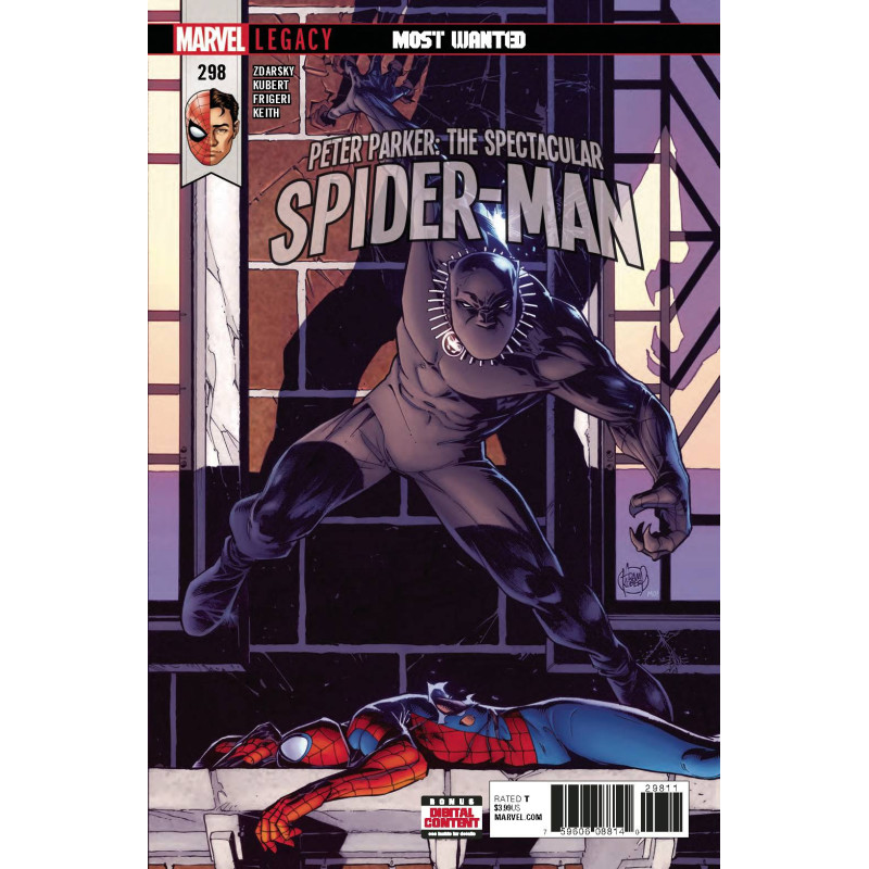 PETER PARKER SPECTACULAR SPIDERMAN 298 LEG
