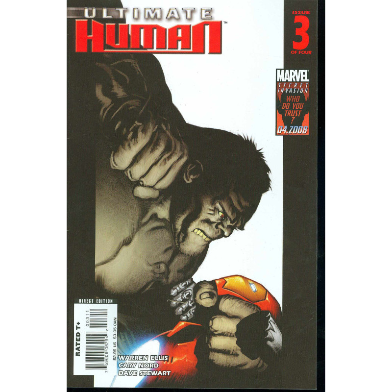 ULTIMATE HUMAN 3  OF 4 