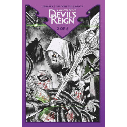 DEVILS REIGN  2  OF 6  2ND PTG CHECCHETTO VAR